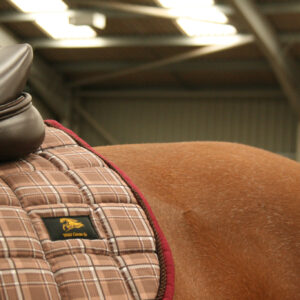 Ashbourne Saddle Pad |Premium Tweed Design | Manor Collection