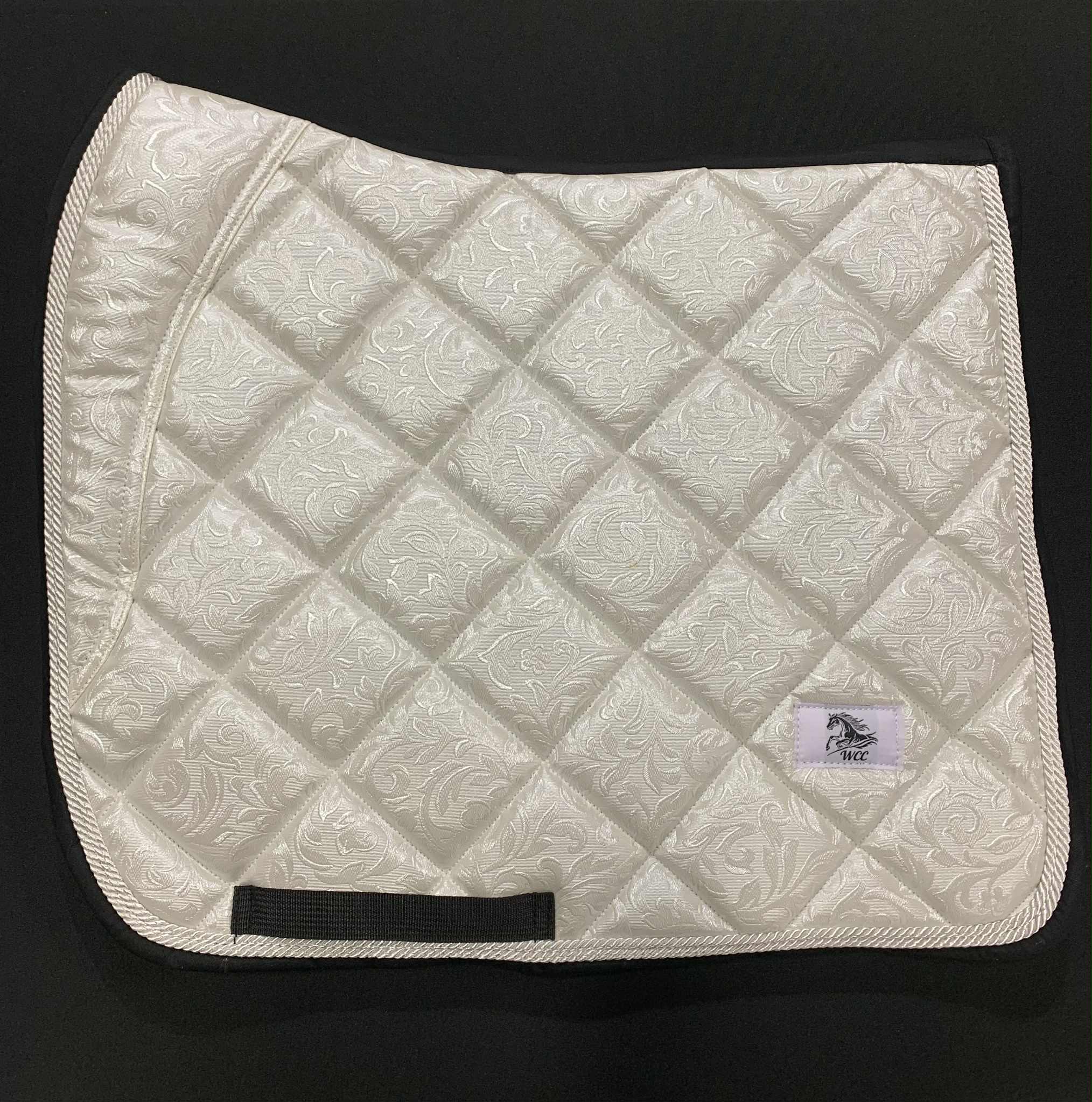 Limited edition Palazzo White Florentine Saddle Pad – Dressage Pad - Image 2