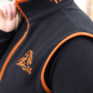 Wild Canter Copper Fleece Gilet | Equestrian Riding Bodywarmer