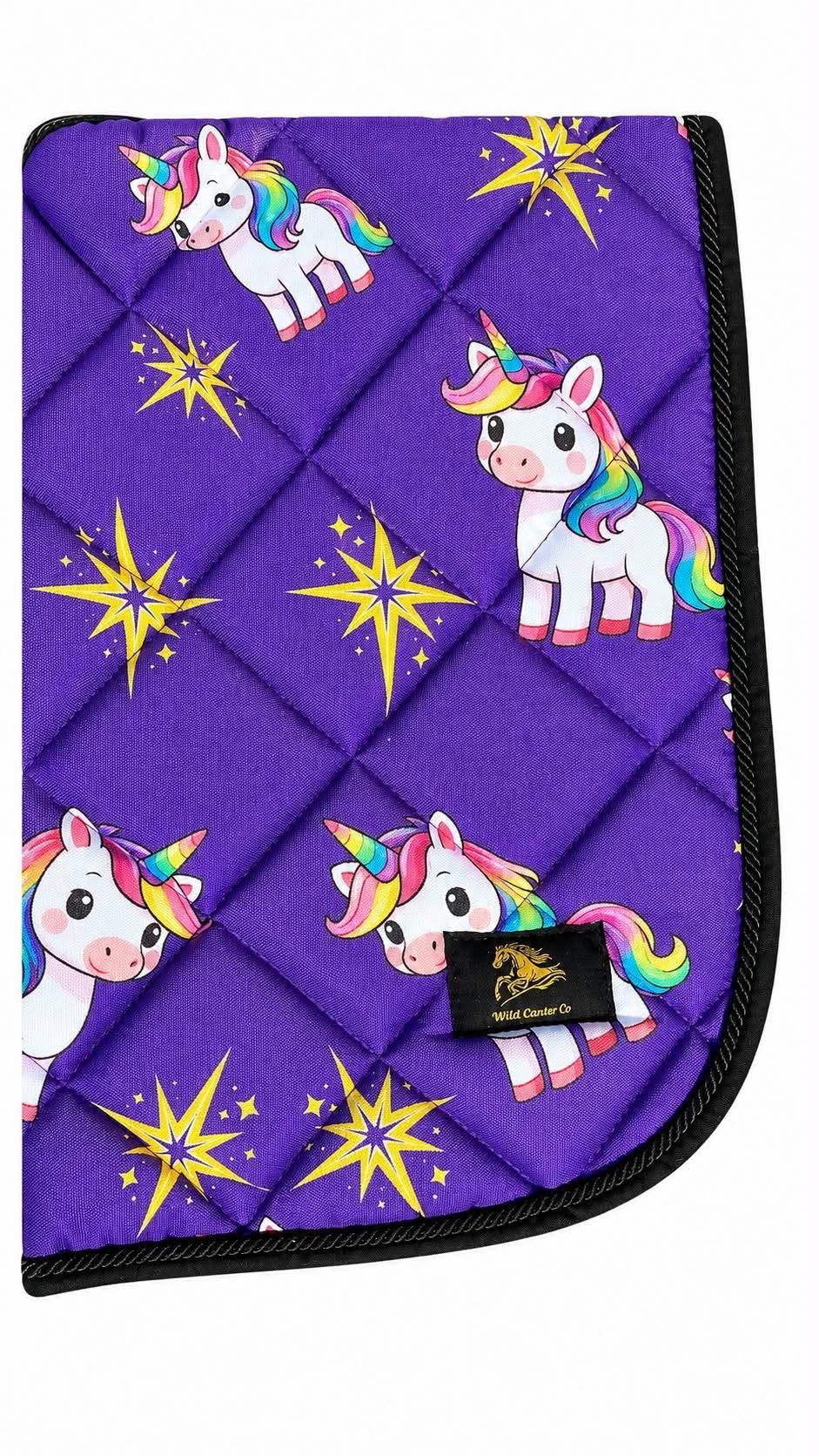 Limited edition Unicorn saddle pad
