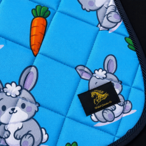 Limited edition Bunny & Carrots Saddle Pad